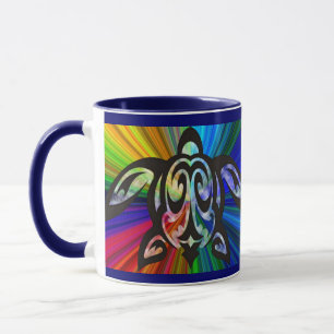 Regenbogenschildkröte Tasse