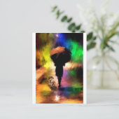 Regenbogenschirm.jpg Postkarte (Stehend Vorderseite)