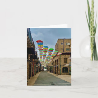 Regenbogenschirm Karte