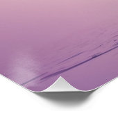 Regenbogenschirm mit Regentropfen Poster (Ecke)