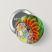 Regenbogenschlange  button (Vorne & Hinten)