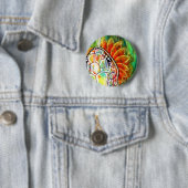 Regenbogenschlange  button (Beispiel)