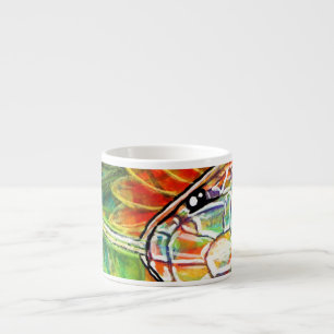 Regenbogenschlange espressotasse