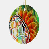 Regenbogenschlange keramik ornament (Rechts)
