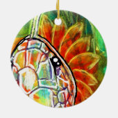 Regenbogenschlange keramik ornament (Hinten)