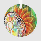 Regenbogenschlange  ornament (Rückseite)