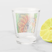 Regenbogenschlange schnapsglas (Rückseite)