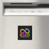 Regenbogenschlange Sei glücklich Autism Awareness  Magnet (In Situ (Geschirrspüler))