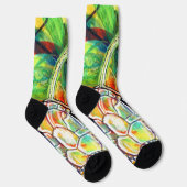 Regenbogenschlange socken (Rechts)