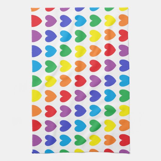 Regenbogenschmerzen Geschirrtuch (Vertikal)