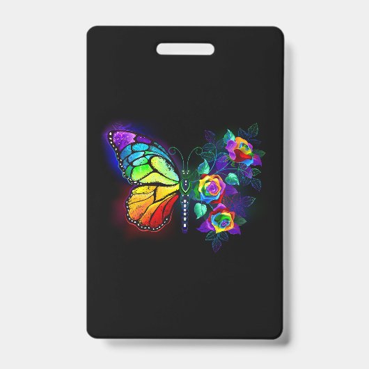 Regenbogenschmetterling Ausweis (Vorderseite)