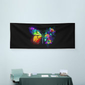 Regenbogenschmetterling Banner (Messeveranstaltung)
