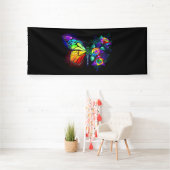 Regenbogenschmetterling Banner (Insitu)
