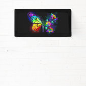 Regenbogenschmetterling Banner (InSitu)