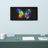 Regenbogenschmetterling Banner (Messe)