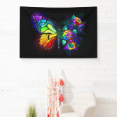 Regenbogenschmetterling Banner (InSitu)