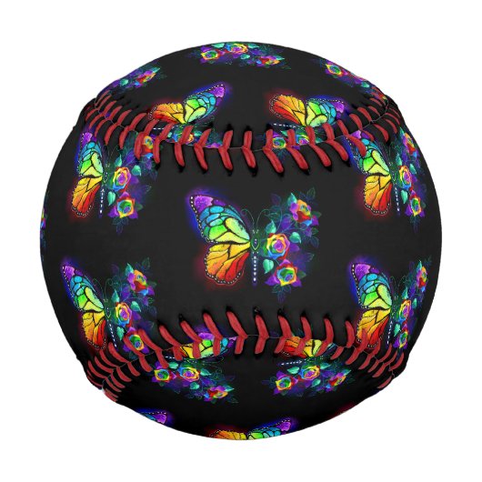Regenbogenschmetterling Baseball (Vorderseite)