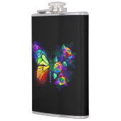 Regenbogenschmetterling Flachmann (Links)