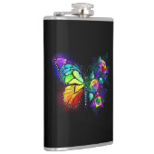 Regenbogenschmetterling Flachmann (Rechts)