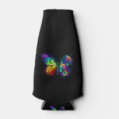 Regenbogenschmetterling Flaschenkühler (Vorderseite)