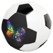Regenbogenschmetterling Fußball (Dreiviertel)