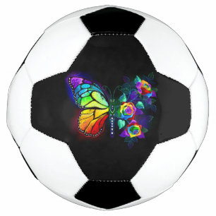 Regenbogenschmetterling Fußball