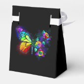 Regenbogenschmetterling Geschenkschachtel (Rückseite)