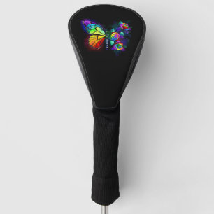 Regenbogenschmetterling Golf Headcover