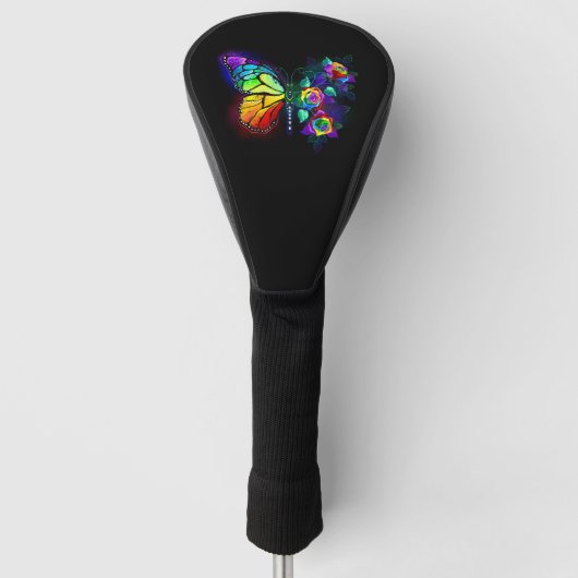Regenbogenschmetterling Golf Headcover (Vorderseite)