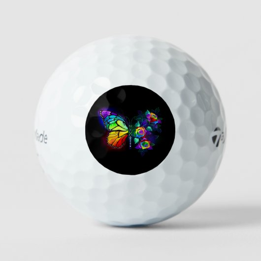 Regenbogenschmetterling Golfball (Vorderseite)