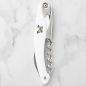 Regenbogenschmetterling Kellnermesser (Rückseite)