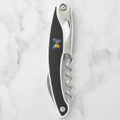 Regenbogenschmetterling Kellnermesser (Rückseite)