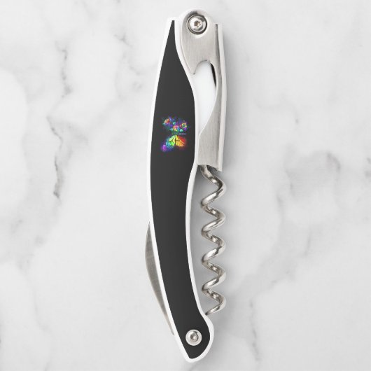 Regenbogenschmetterling Kellnermesser (Rückseite)