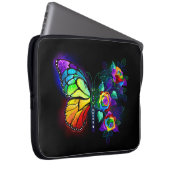 Regenbogenschmetterling Laptopschutzhülle (Vorne Rechts)
