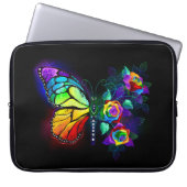 Regenbogenschmetterling Laptopschutzhülle (Vorderseite)
