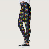 Regenbogenschmetterling Leggings (Links)