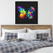 Regenbogenschmetterling Leinwanddruck (Insitu (Schlafzimmer))