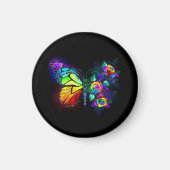Regenbogenschmetterling Magnet (Vorne)