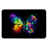 Regenbogenschmetterling Magnet (Horizontal)