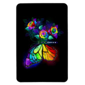 Regenbogenschmetterling Magnet (Vertikal)