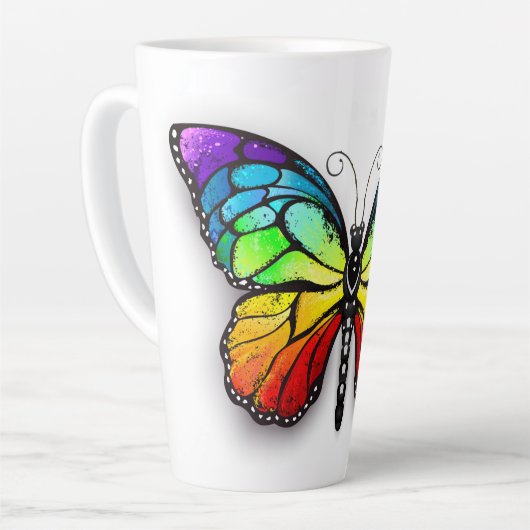 Regenbogenschmetterling Monarch Milchtasse (Linke Ecke)