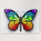 Regenbogenschmetterling Monarch Puzzle (Horizontal)