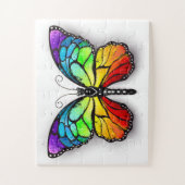 Regenbogenschmetterling Monarch Puzzle (Vertikal)