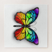 Regenbogenschmetterling Monarch Puzzle (Horizontal)