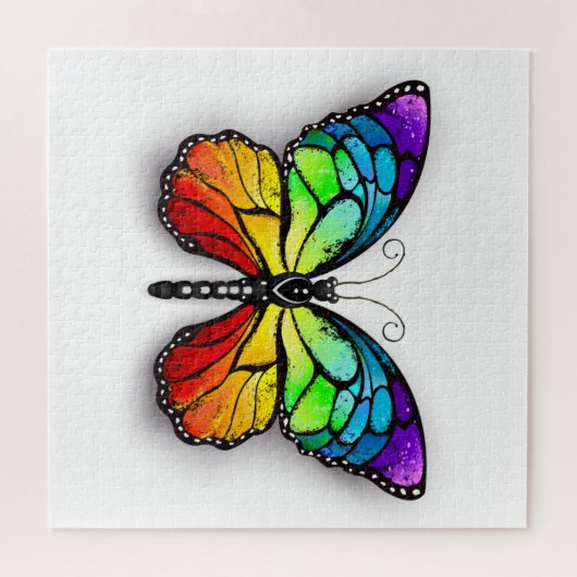 Regenbogenschmetterling Monarch Puzzle (Horizontal)