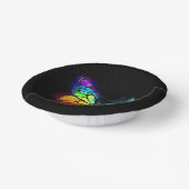 Regenbogenschmetterling Pappteller (Gewinkelt)