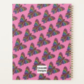 Regenbogenschmetterling (pink) - Planer (Rückseite)