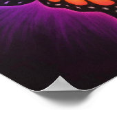 RegenbogenSchmetterling Poster (Ecke)