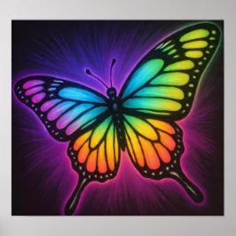 RegenbogenSchmetterling Poster