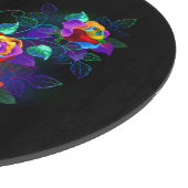 Regenbogenschmetterling Schneidebrett (Ecke)